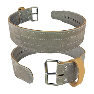 Ceinture de musculation pour haltérophilie, ceinture de levage de poids à double boucle antidérapante pour squats, soulevé de terre, développé couché - Product Image 2