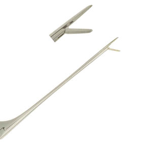 Micro-pinces auriculaires de précision médicale en acier inoxydable à pointe fine, instrument ORL pour le soin et la chirurgie de l'oreille - Product Image 3