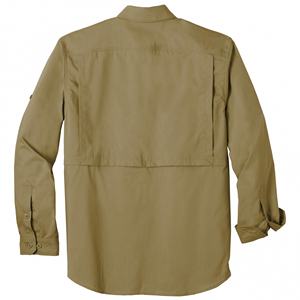 Uniforme de trabajo industrial con logotipo personalizado de malla de taladro de algodón ligero para hombre con diseño ventilado abierto - Product Image 2