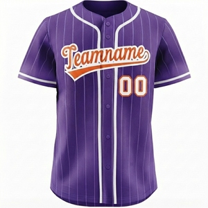 Camiseta de Softbol Personalizada con Dos Botones, Sublimada, para Béisbol, Unisex, Diseño Personalizado - Product Image 1