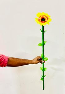 Truco de Magia: Cuerda Rígida de Girasol que se Transforma en Flor, Cuerda Rígida Clásica con Temática Floral - Product Image 3