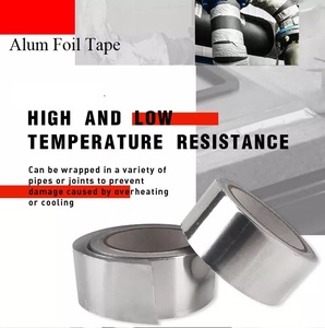 2インチ、3インチ、4インチの耐火・防水アルミ箔テープ（ライナー付き）、窓、ダクト、冷蔵庫用アルミ箔テープ - Product Image 5