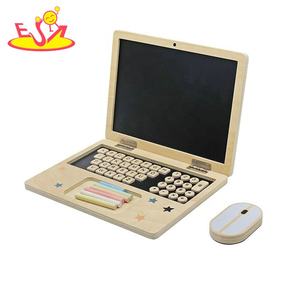 Papan gambar kayu berbentuk komputer mainan edukasi kustom untuk anak-anak W12B211 - Product Image 4