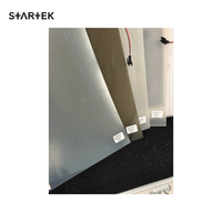 Panneaux en verre intelligents transparents PDLC avec verre trempé pour les applications commerciales de décoration extérieure Garantie de 5 ans