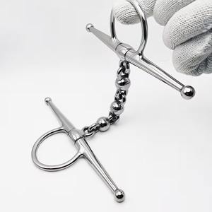 Bocado de Caballo de Acero Inoxidable de Alta Resistencia, Estilo Ibérico, Diseño de Anillo Redondo, Personalización de Fábrica para Equitación Competitiva - Product Image 6