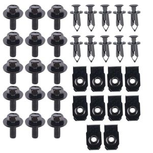 35X Magnification Body Bolts and U Nut Clips for Dodge M6 Engine Undercover Splash Shield Guard Auto Fastener & Clip - Product Image 3