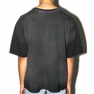 Camiseta Oversize para Hombre con Logotipo Personalizado, Calidad de Lujo, Hombros Caídos, Corte Cuadrado, 100% Algodón, Peso Pesado, Camiseta Lisa para Hombre - Product Image 3