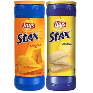 Chips de pommes de terre Lay's Stax Original 103g/pot, 16 pots/boîte, fabriqué au Royaume-Uni - Product Image 5