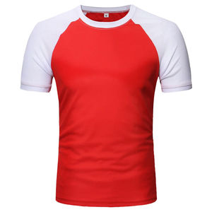 T-shirt décontracté pour homme en jersey 100 % coton, col rond, imprimé sérigraphié sur le devant, respirant, écologique, séchage rapide, couleur unie - Product Image 3