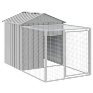 Jaula para Pollos de Acero Galvanizado Gris Claro, Resistente, Jaula Estándar para Animales - Product Image 2