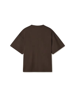 Camiseta de algodón 100% para hombre, estilo streetwear, con logo personalizado OEM, corte holgado, hombros caídos, estampado puff, MOQ bajo. - Product Image 3