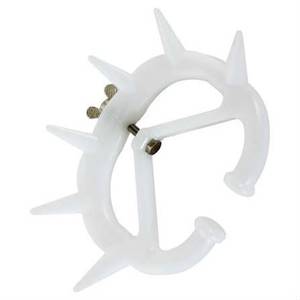 Premium White Plastic Calf Weaner Nose <b>Ring</b> with Spikes - <b>Stress</b> Free Anti Suckling Weaning Tool for Cattle & Dairy Calves - Product Image 6