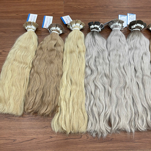 ผมต่อแบบ I-Tip เกรดพรีเมียม เส้นผมหยักศก ผมแท้แบบ Double Drawn เนื้อนุ่มเป็นธรรมชาติ ผมเวียดนาม คุณภาพสูง พร้อมจัดส่ง - Product Image 3