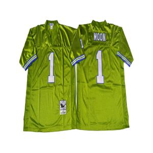 Ventes en gros d'usine, maillots de football américain pour hommes, patchs brodés personnalisés, maillots de sport à manches courtes - Product Image 4