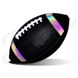 Ballon de football américain pour jeunes et adultes, ballon d'entraînement en cuir composite durable, taille officielle, ballon de jeu durable - Product Image 5