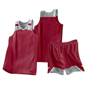 Custom Adult Basketball Uniform <b>Set</b> Printed Breathable Plus Size Full Team Jersey - Product Image 4