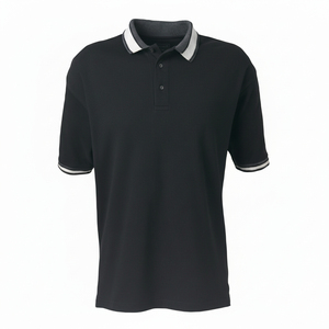 Chemises formelles pour hommes de haute qualité à manches longues avec logo brodé sur le devant, en coton tricoté respirant 220g, offre ODM - Product Image 5