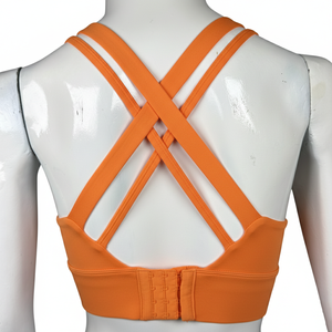 Soutien-gorge de sport pour femme au design unique, sans couture, extensible dans quatre directions, respirant, idéal pour l'exercice et le fitness - Product Image 3