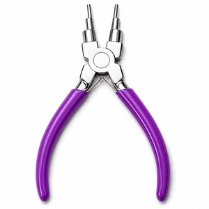 Jewelry Looping Pliers Multi Size Bail Making Tool Round Nose Loop Forming Pliers for <b>Wire</b> <b>Craft</b> DIY Jewelry Supplies - Product Image 6