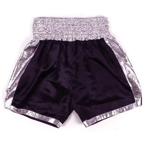 2025 Best Selling Custom Logo Front 220g Breathable Polyester Muay Thai Boxing Shorts for Men for Fighting MMA Martial Arts Wear - Product Image 1
