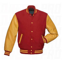 Blouson Bomber Varsity Personnalisé pour Homme en Laine avec Col Montant Respirant et Logo Brodé – Idéal Hiver