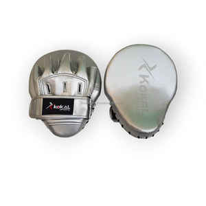 Coussinets de boxe avec logo personnalisé Mitaines de frappe en cuir synthétique pour l'entraînement de kickboxing en MuayThai - Product Image 5