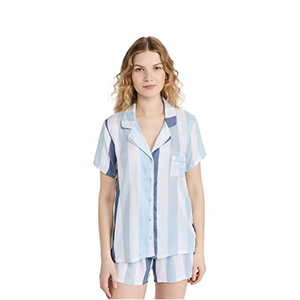 Conjuntos de Camiseta y Pantalones Cortos de Ciclismo para Mujer, Personalizables, 100% Algodón, Secado Rápido, Transpirables, Conjuntos de Verano de Dos Piezas - Product Image 1