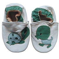 Sandales en cuir pour bébé, vente en gros, design respirant à bout ouvert, cuir de vache véritable, logo personnalisé, usine de Sialkot