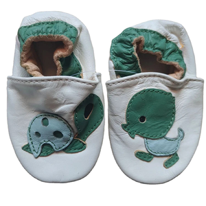 Sandales en cuir pour bébé, vente en gros, design respirant à bout ouvert, cuir de vache véritable, logo personnalisé, usine de Sialkot - Product Image 1