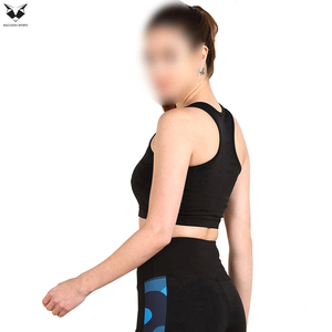 Sujetador Deportivo de Compresión para Mujer, Color Negro, Último Modelo, Ropa Deportiva para Exteriores, Alta Calidad, Estampado, Tela Suave, Diseño Moderno - Product Image 2