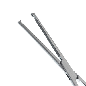 Pinzas Intestinales Allen de 8 Pulgadas, Rectas, con Dientes Longitudinales 1x2, de Acero Inoxidable, para Agarrar Intestinos - Product Image 4