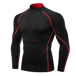 Rashguard de surf pour homme, haut de maillot de bain imperméable à manches longues en peau de requin, protection solaire, chemise de bain et de surf, rashguard - Product Image 4