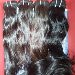 Tejido de cabello crudo de proceso natural sin procesar 100%. Tejido de cabello libre de derramamiento. Tejido de cabello de un donante de Venta caliente - Product Image 4