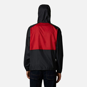 Chaqueta Deportiva Casual con Capucha Estilo Vintage Personalizada, Chaqueta Cortavientos Impermeable con Cierre para Hombre - Product Image 2