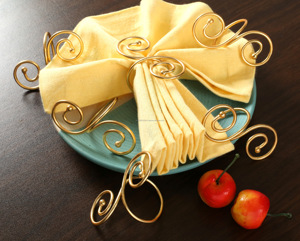 Hot Selling Golden Geometrical Shaped Napkin <b>Ring</b> Metal <b>Circle</b> Napkin Buckle Table Decoration Napkin <b>Ring</b> Wholesalebulk Quantity - Product Image 4