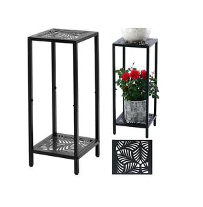 Support de plantes fonctionnel en fer, fabriqué par un fabricant fiable, avec étagères de rangement, adapté à l'organisation des outils de jardinage et des pots de plantes - Product Image 5