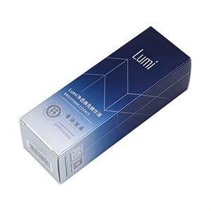 โรงงานผู้ผลิต กล่องบรรจุภัณฑ์กระดาษอาร์ตพิมพ์ลายโลโก้ตามสั่ง พร้อมเคลือบ UV สำหรับการจัดส่งสินค้าเครื่องสำอางค้าปลีก - Product Image 2