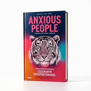 คนที่มีความวิตกกังวล โดย เฟรดริก แบคแมน พิมพ์หนังสือปกอ่อนแบบกำหนดเอง - Product Image 1