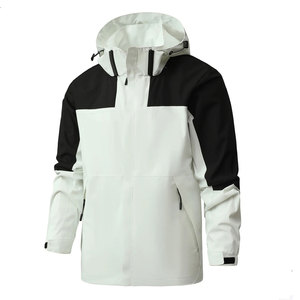 Custom High Quality Trekking Hooded Ski Jacket Ski Tracksuits <b>Sets</b> <b>Waterproof</b> Soft Shell Winter Plus Size Mens Ski Jackets - Product Image 5