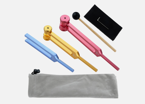 Juego de 3 Diapasones de Alta Calidad para Reparación del ADN, Sanación, Terapia de Sonido por Vibración, Meditación - Product Image 3