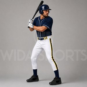 Pantalon de baseball coupe athlétique sublimé, pantalon d'équipe de baseball, vêtements de baseball durables et performants, fabricant direct d'usine - Product Image 2