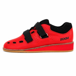 RXN World Star All Seasons <b>Weightlifting</b> <b>Shoes</b> with Genuine Leather Upper for Men and <b>Women</b> - Product Image 2