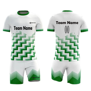 Conjunto de Camiseta de Fútbol Personalizada Daizen Star para Hombre, Manga Corta, Cuello en V, Absorbe la Humedad, Estampado Geométrico Sublimado, Transpirable, Nombre del Equipo - Product Image 3