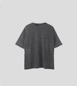 Camiseta de Yoga Personalizada para Mujer, Ligera, Transpirable, Ajustada, de Manga Corta, con Apliques y Acabado Lavado - Product Image 4