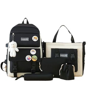 <span class=keywords><strong>Sac</strong></span> à bandoulière sportif décontracté élégant SENYU 5 en 1 pour jeunes, étudiants, école, collège, travail, affaires, mode, athlétisme - Product Image 2