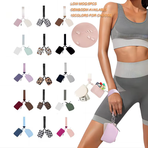 Set de Bolsa Impermeable para Muñeca con Correa, Mini Cartera Doble para Tarjetas, Efectivo y Llaves, Bolsa Deportiva Portátil para Mujer - Product Image 2