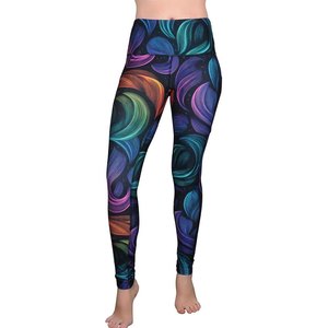 Leggings de sport sans couture taille haute pour femme, pantalon de yoga, extensible, respirant, pour la course et l'entraînement en salle de sport, effet push-up - Product Image 1