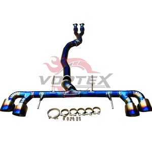 Sistema de Escape Catback Valvetronic de Titanio Grado 5 de Vortex Factory, Sonido Agresivo/Suave para Nissan GTR 102MM - Product Image 2