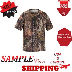 Camiseta de Caza para Hombre de Alta Calidad, Diseño de Camuflaje para Exteriores, Tejido Ligero y Transpirable, Ropa de Caza de Primera Comodidad - Product Image 2