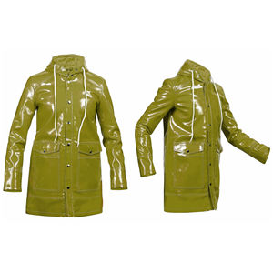 Impermeable Largo de PVC para Hombre, Ligero y con Capucha - Product Image 2